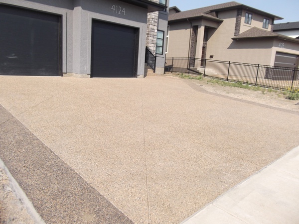 Concrete Sealed Driveway Regina